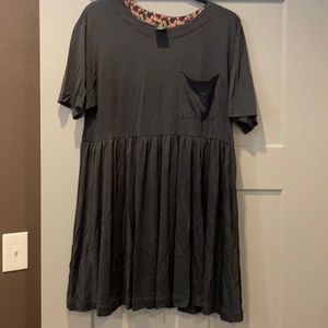 Agnes and Dora Medium Black Kahlo Dress